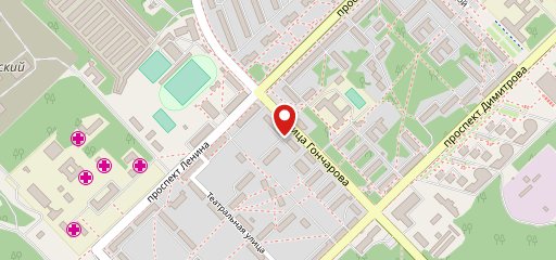 Кафе гостиницы «Радуга» на карте