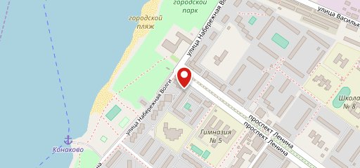 Итальянец на карте