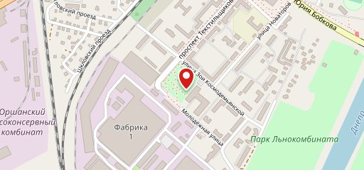 Кафе итальянской кухни на карте