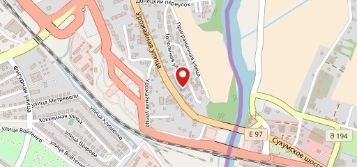 кафе Ивушка на границе на карте