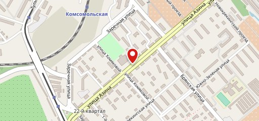 Изба на карте