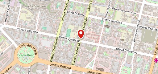 Кафе на карте