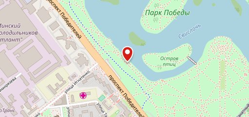 Кафе-кальянная «Терасса Парк» на карте