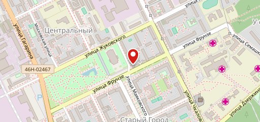 кафе караоке кальянная Милана на карте