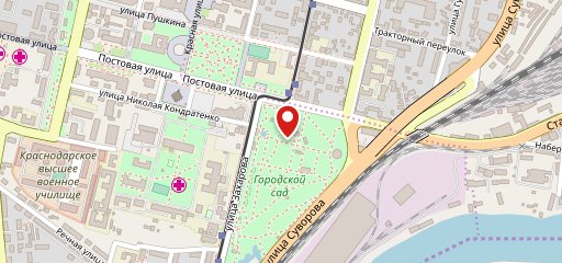 Каскад на карте