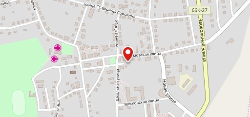 Кафе " Холмы" на карте