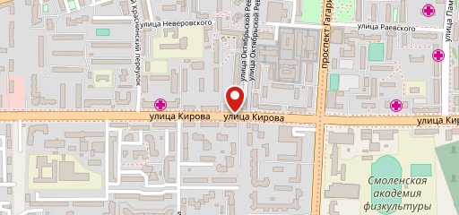 Кафе Кирова на карте