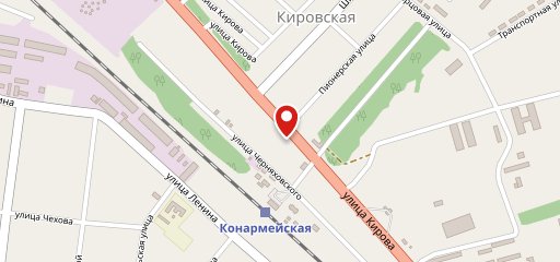 Кафе на карте