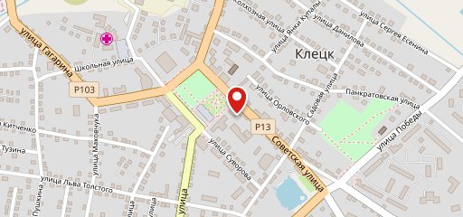 Кафе "Клецкая Крыначка" на карте