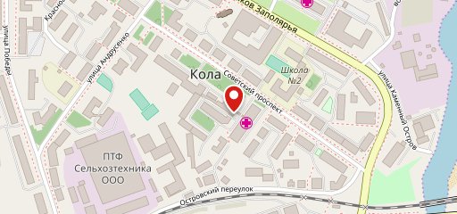 Кафе Кола-Сервис на карте