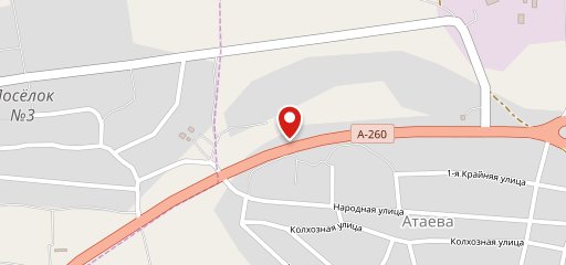 Колос на карте