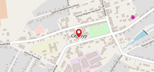 Колос на карте