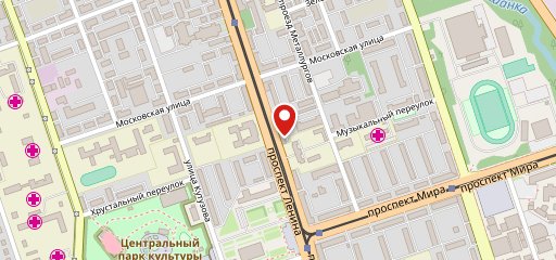 Кафе-кондитерскя "Милфей" на карте