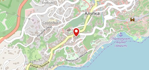 кафе Коринфа на карте