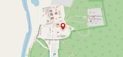 Оптинское на карте