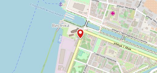 Красная Площадь на карте