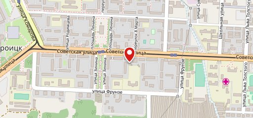 Спутник на карте