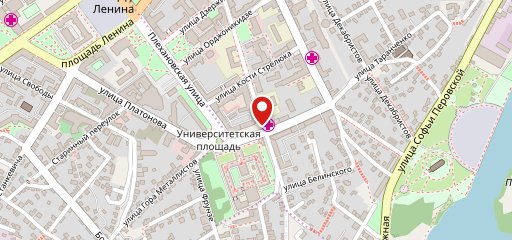 Тарелки на карте