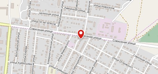 Лагуна на карте