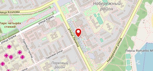 Кафе «Лето» на карте