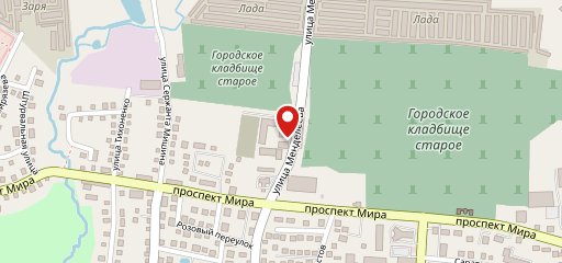 Кафе "Лидер" на карте