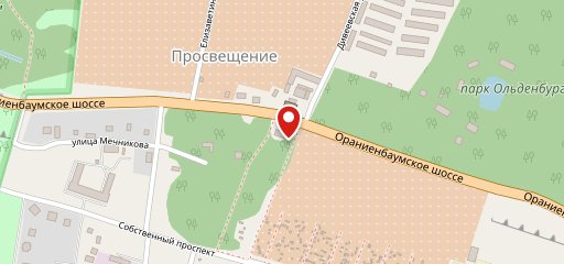 Кафе "Лист" на карте