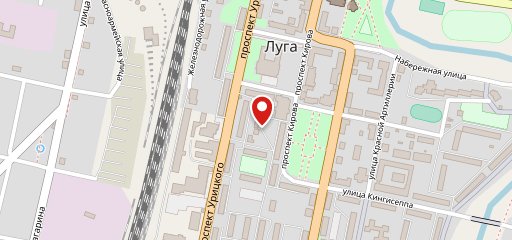 Лужаночка на карте