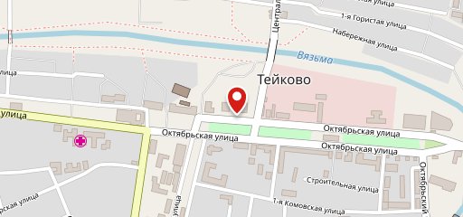 Кафе "Медведица" Teykovo на карте