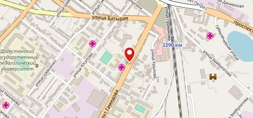 кафе мега-меню на карте