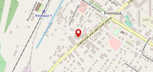 Меридиан на карте