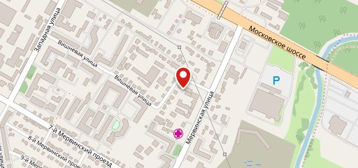 Мервинское на карте
