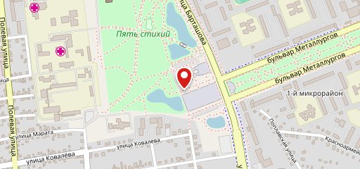 Кафе Металлург на карте
