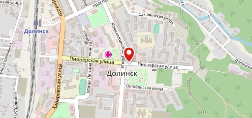 Гастроном на карте