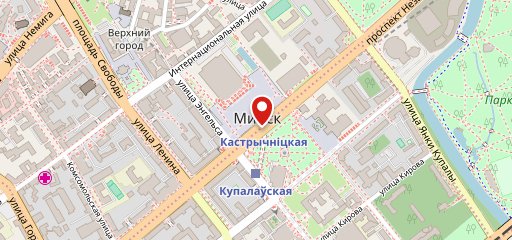 Кафе Минска на карте