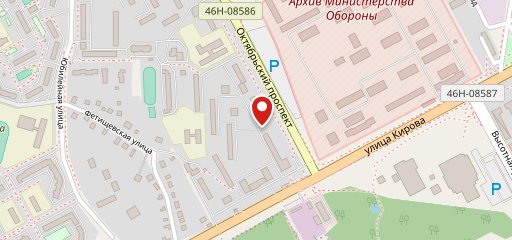 Кафе Мистер Обедофф на карте