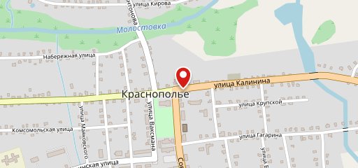 "Молодежное" на карте