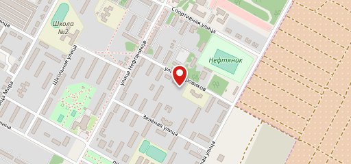 Молодёжное на карте