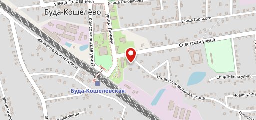 Молодежное на карте