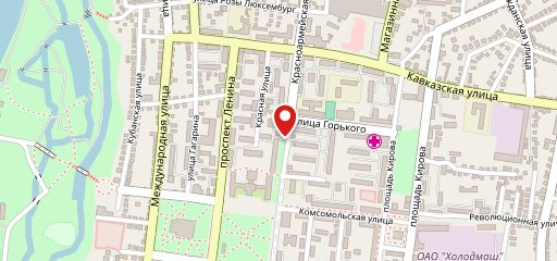 Кафе Momento Burger на карте