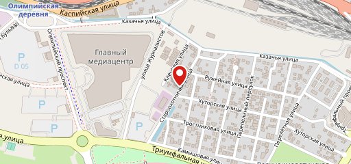 Море мясо на карте