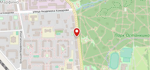 Кафетерий на карте