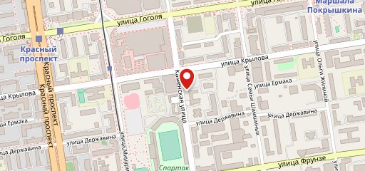 Кафе Московский дворик на карте
