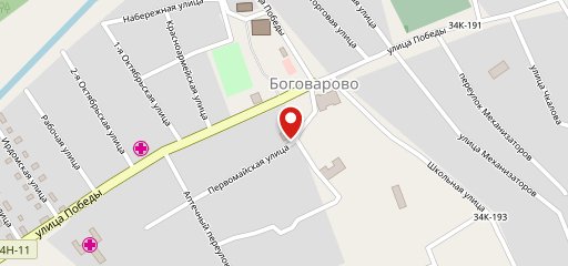 Кафе Моё село на карте