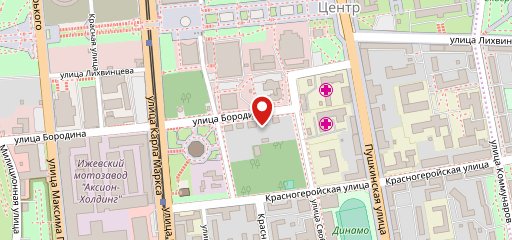 Кафе музея имени М. Т. Калашникова на карте
