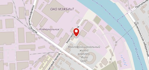 Кафе на Береговом на карте