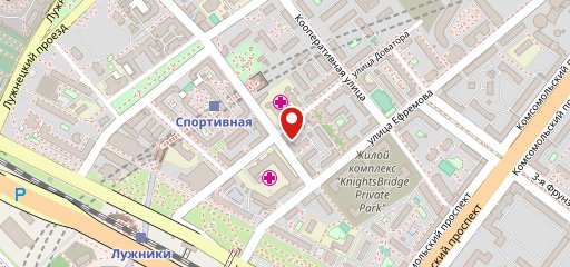 Кафе на Доватора на карте