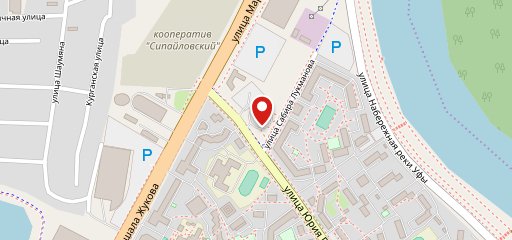 Кафе на Гагарина на карте