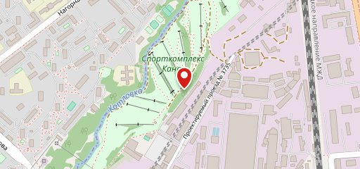 Кафе на горе на карте