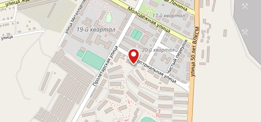 Кафе на Хитром на карте