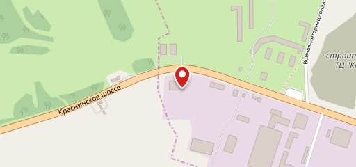 Кафе на Краснинском на карте